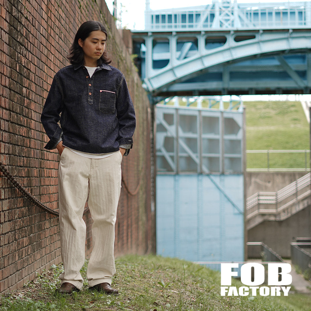 FOB 공장 / F2384 G3 데님 풀오버 재킷