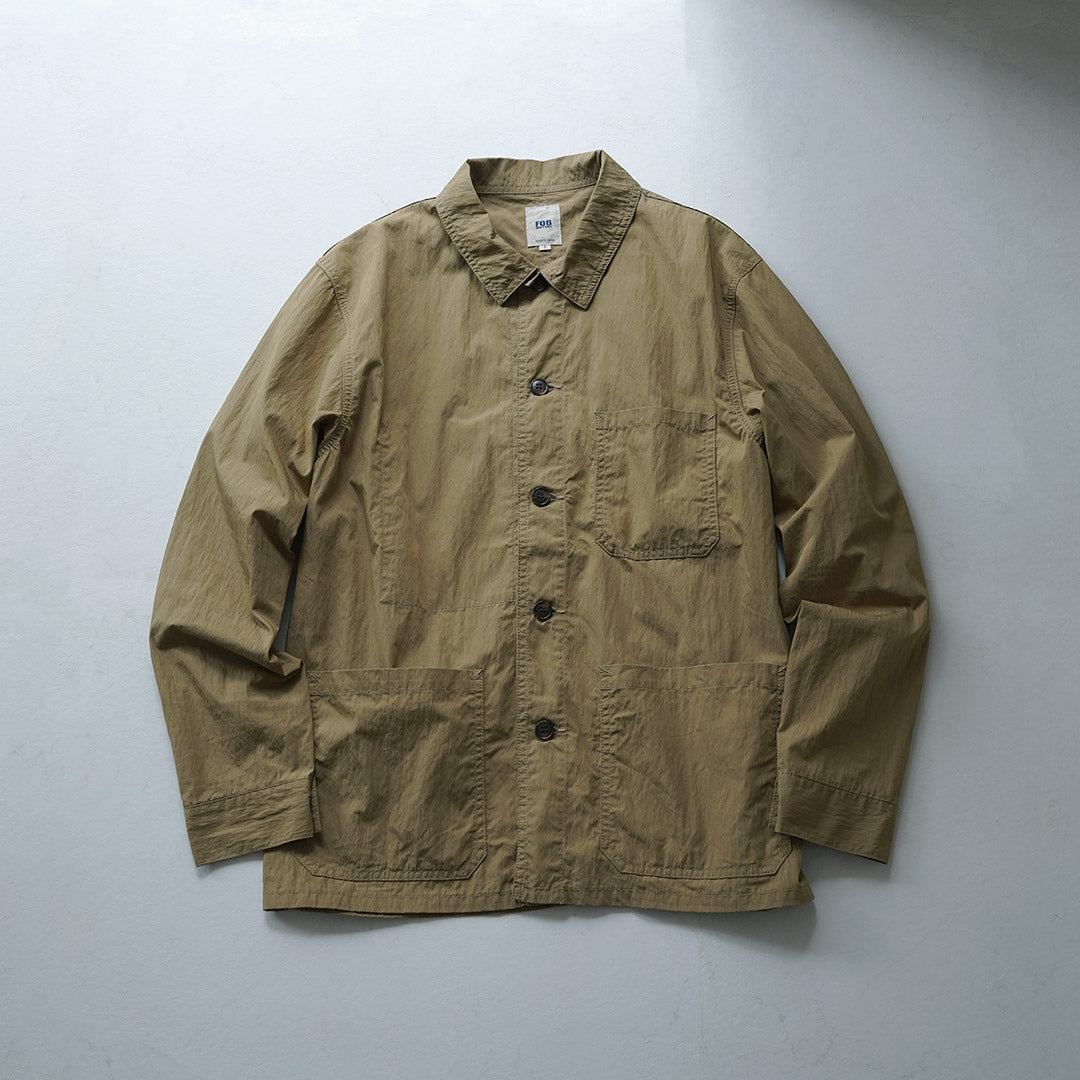 FOB FACTORY / F2394 法式襯衫外套