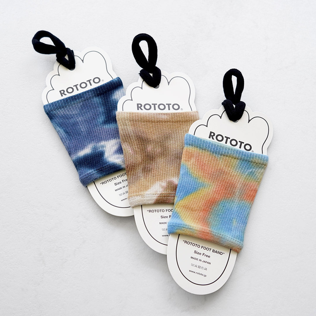 ROTOTO / Foot Band Tie-Dye