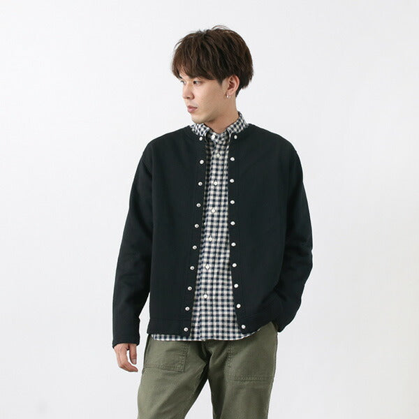 GOOD ON / Crew Neck Sweatshirt Cardigan