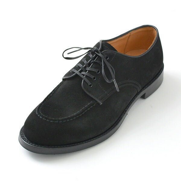 WHEELROBE / 15078S Chaussures en daim à coutures épaisses et bout moc