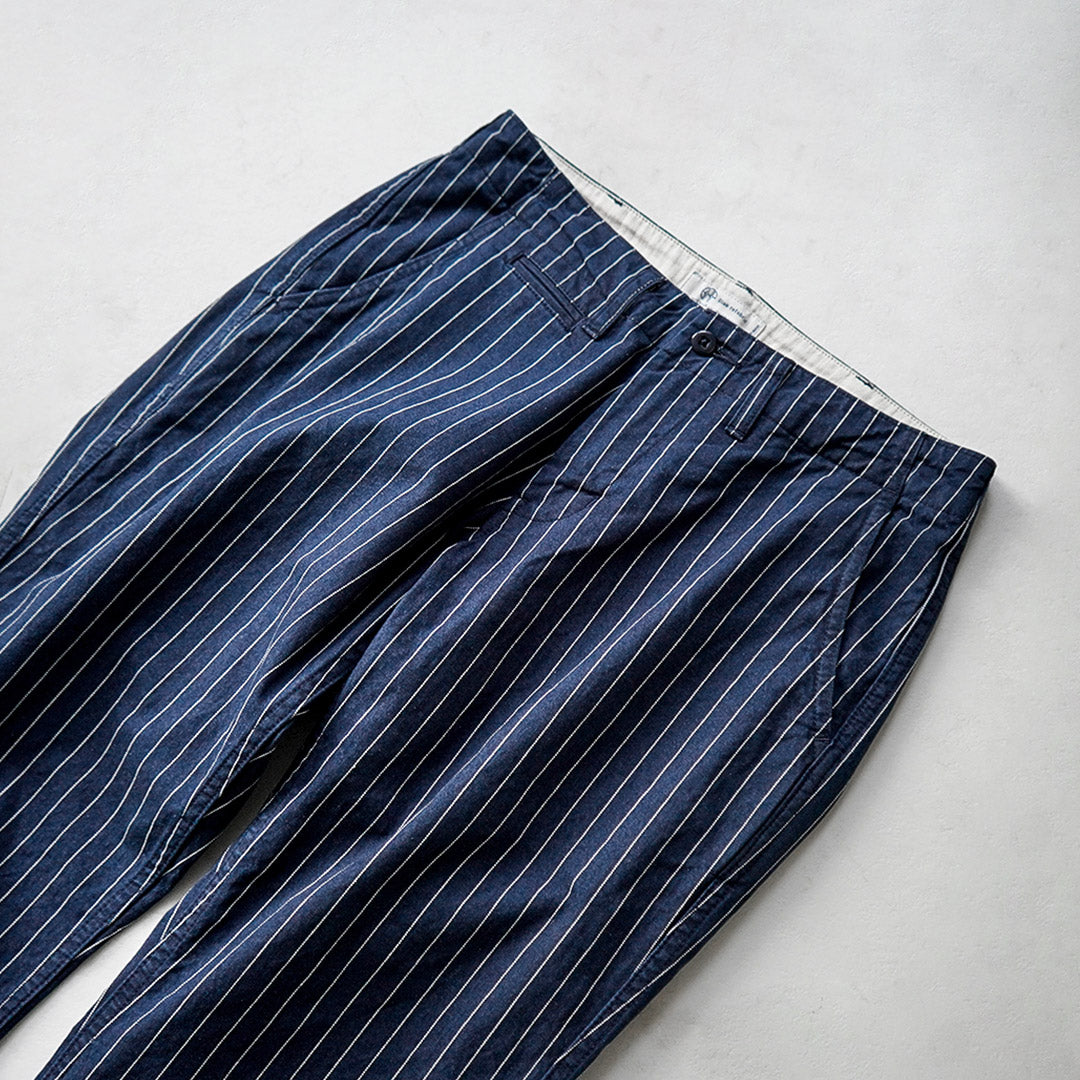 JAPAN BLUE JEANS / RJB1620 Chinos anchos y cónicos a rayas