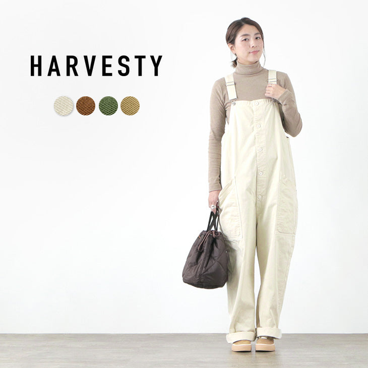 HARVESTY / 奇諾交叉染色工裝褲