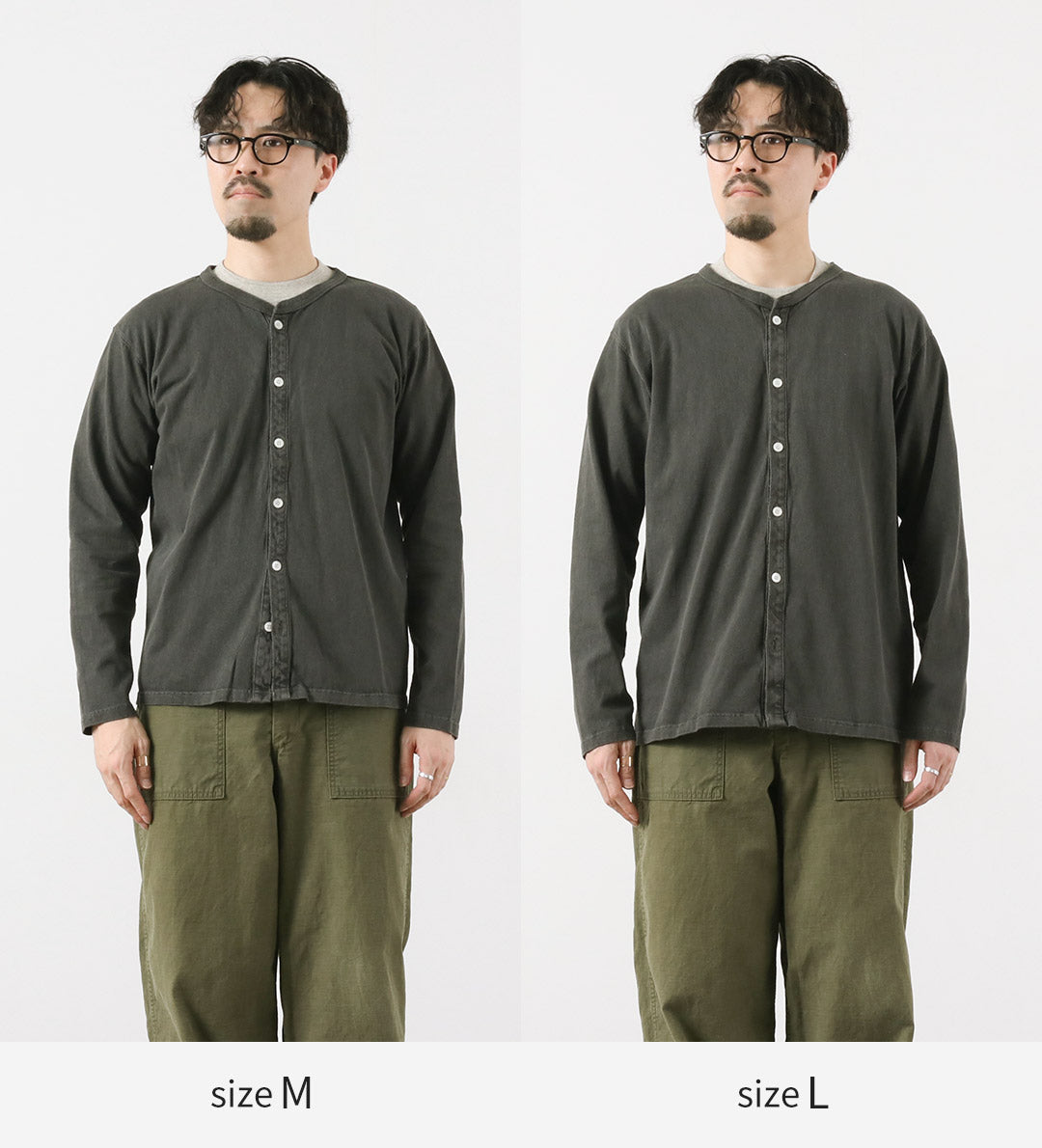 GOOD ON / 圓領 T 卹開衫