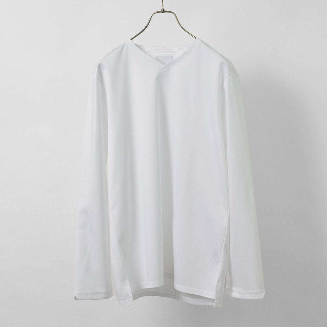 RE MADE IN TOKYO JAPAN / 東京製造 V 領長袖連衣裙 T 卹