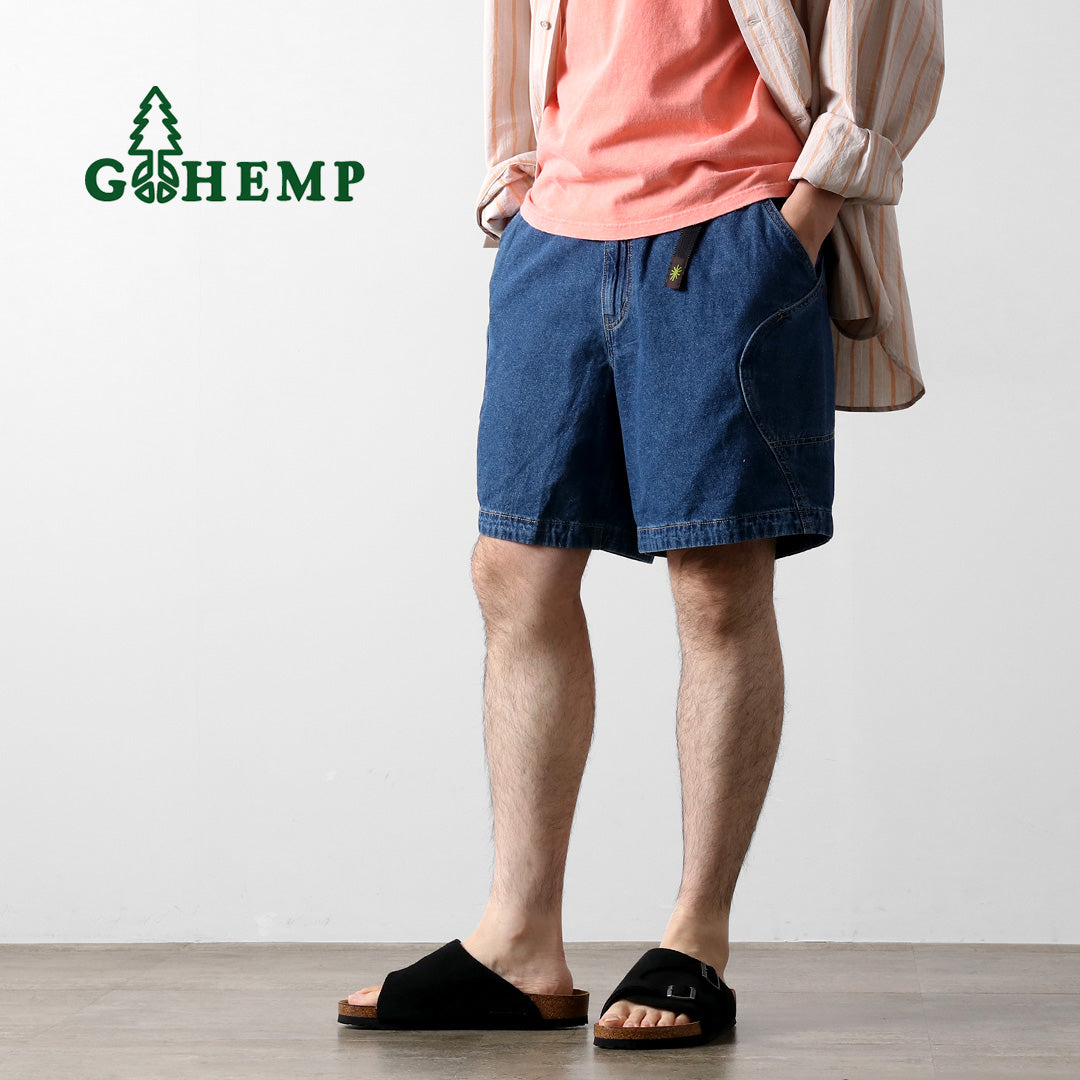 GOHEMP / Explorer 混合短裤 二手水洗