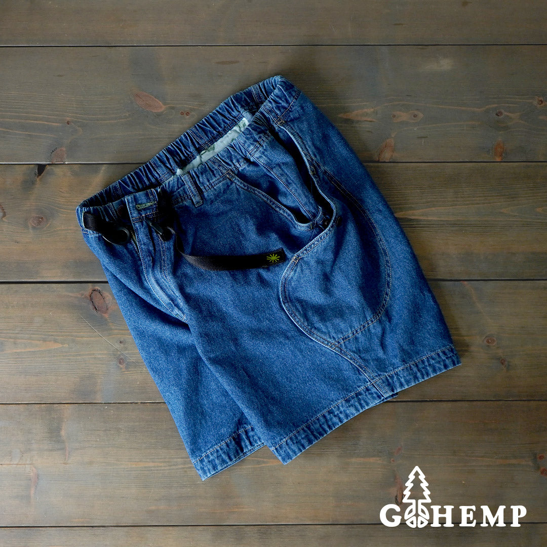 GOHEMP / Explorer 混合短裤 二手水洗