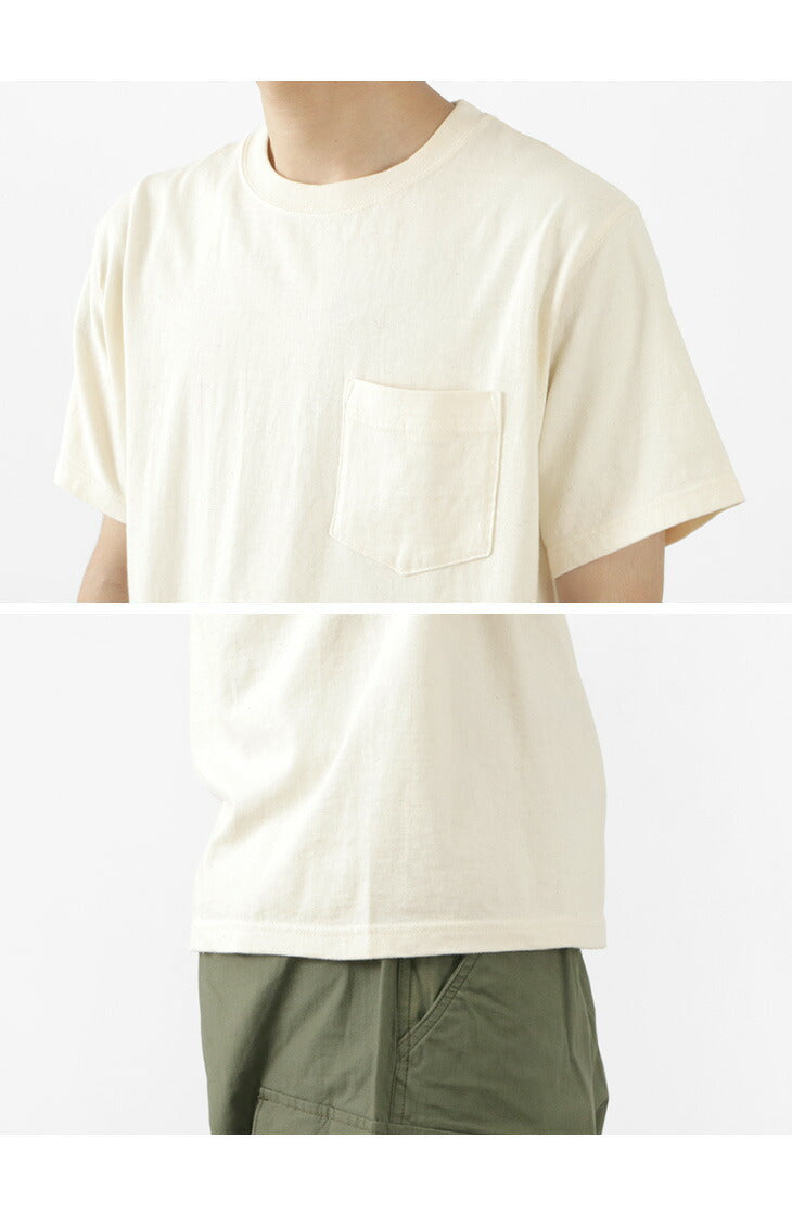 GOOD ON / Organic Cotton Short Sleeve Pocket T-shirt
