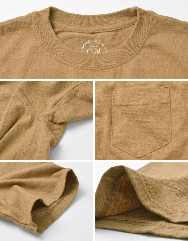 GOOD ON / Organic Cotton Short Sleeve Pocket T-shirt