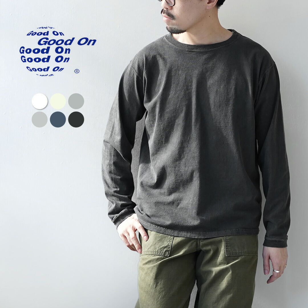 GOOD ON / Long-Sleeve Crew T-Shirt