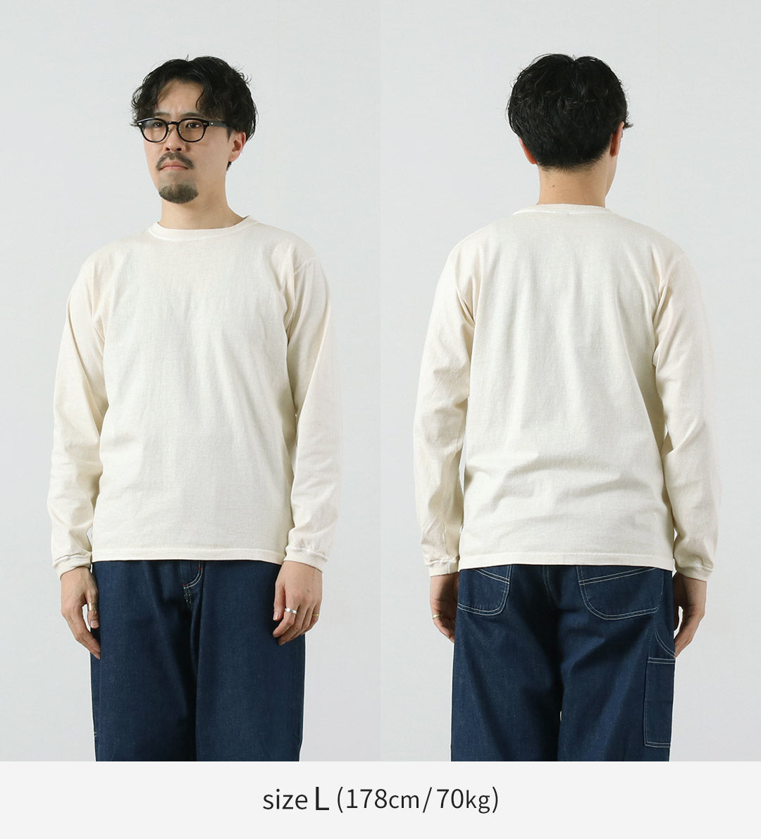 GOOD ON / Long-Sleeve Crew T-Shirt