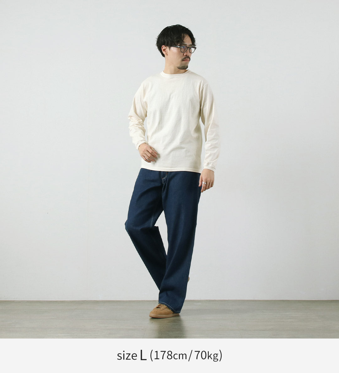 GOOD ON / Long-Sleeve Crew T-Shirt