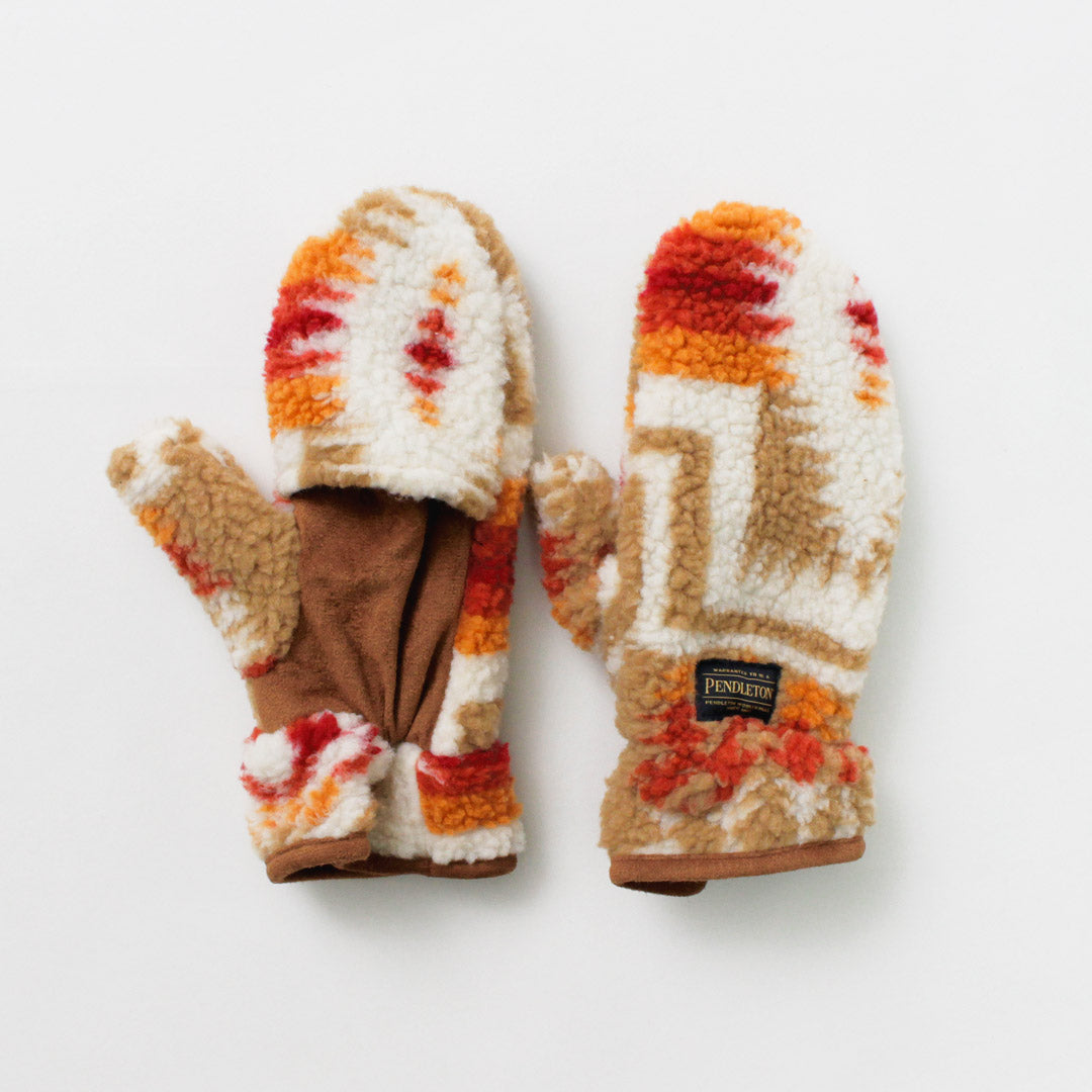 Pendleton / Boa Mittens
