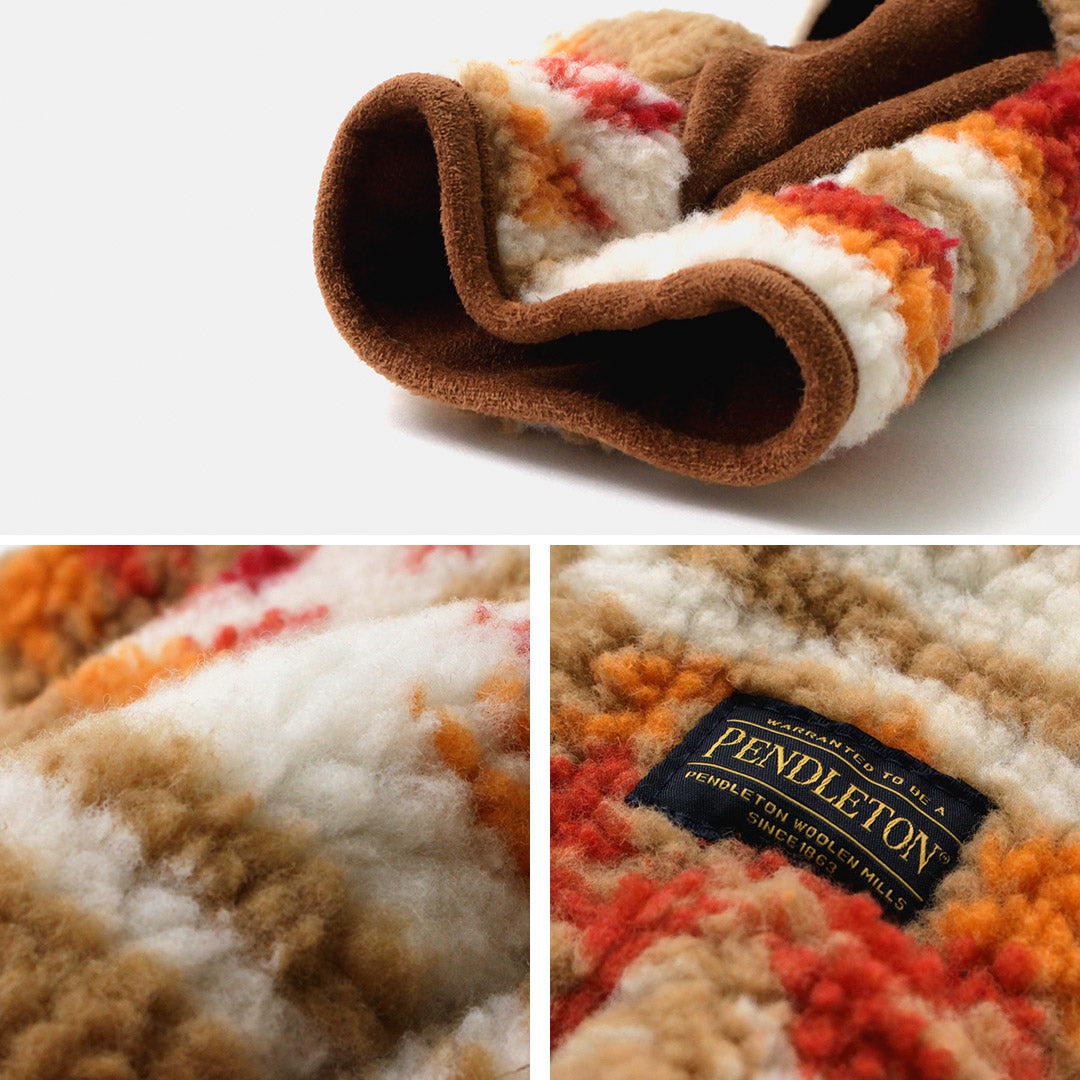 Pendleton / Boa Mittens