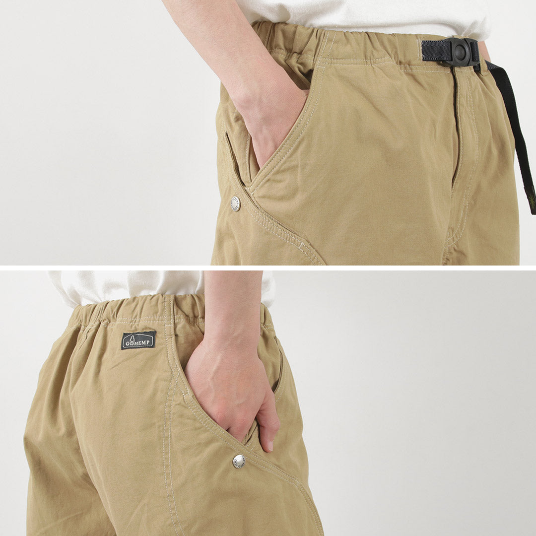 GOHEMP / Military Canvas High Explorer Pants