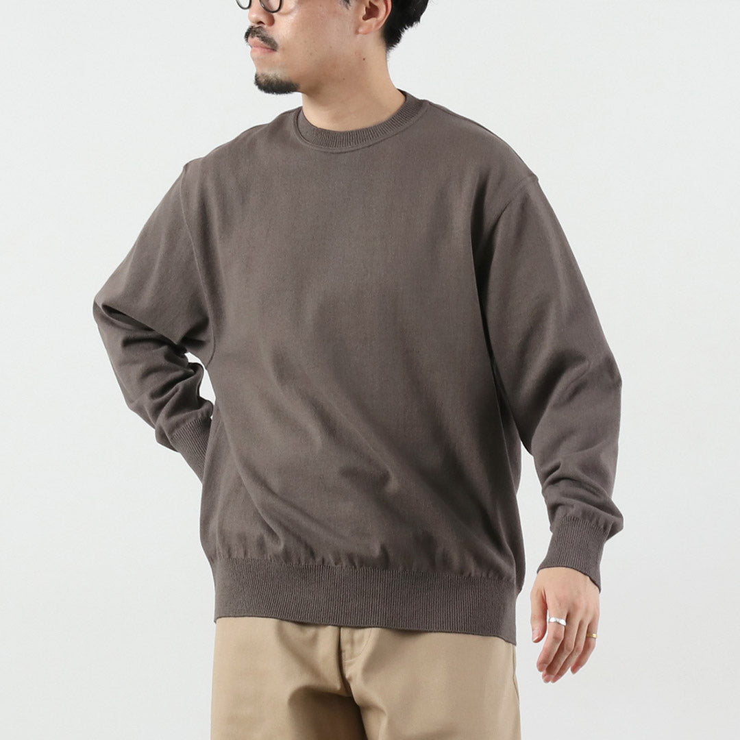 YONETOMI NEW BASIC / Jersey Punto Algodón Ondulado Modelo 2025
