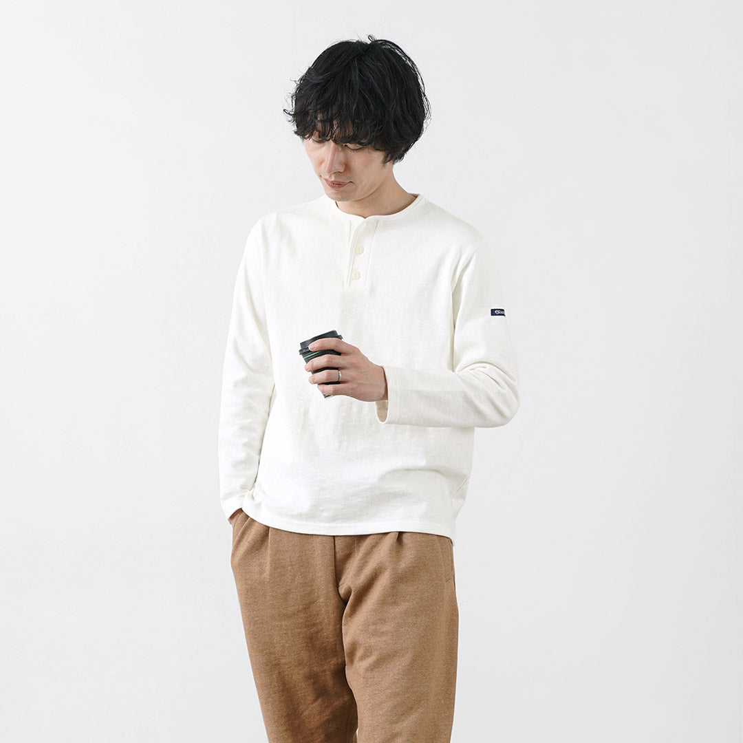 TIEASY / HDCS Camiseta manga larga cuello Henry