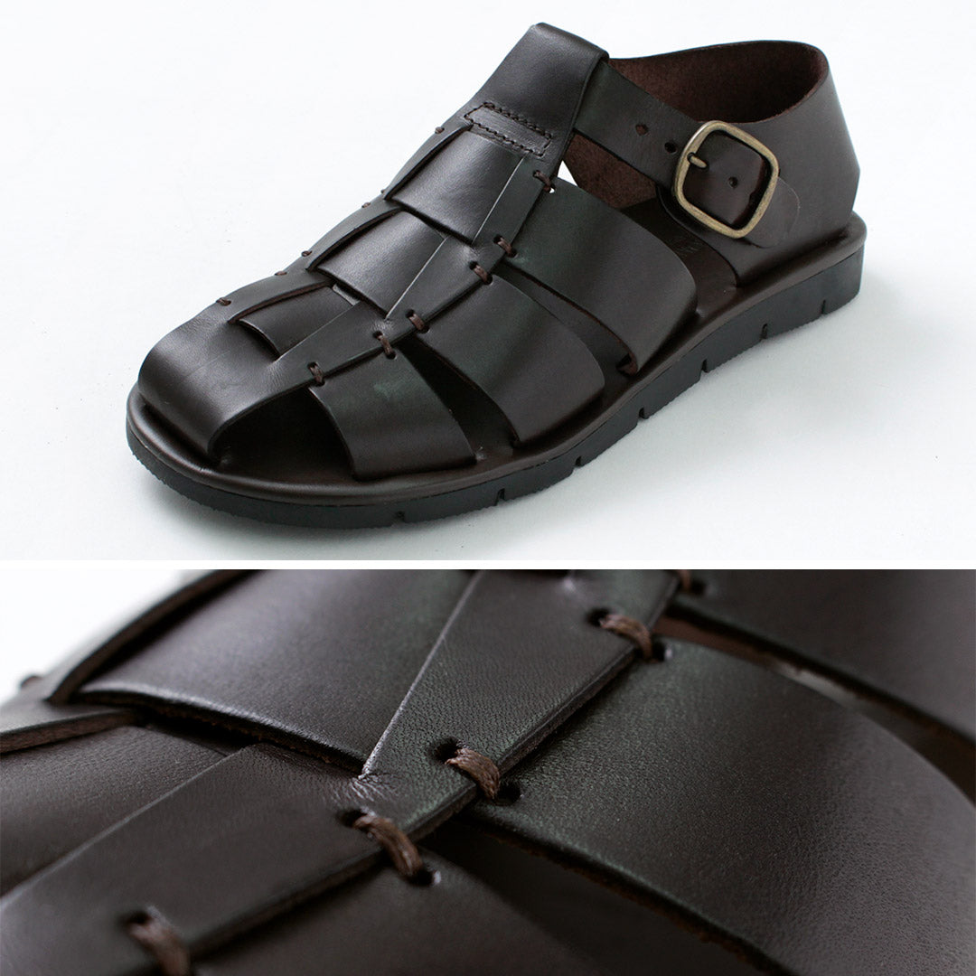 ANTICHI ROMANI / Sandales Gurkha en cuir