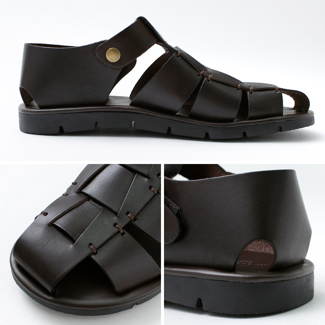 ANTICHI ROMANI / Sandales Gurkha en cuir