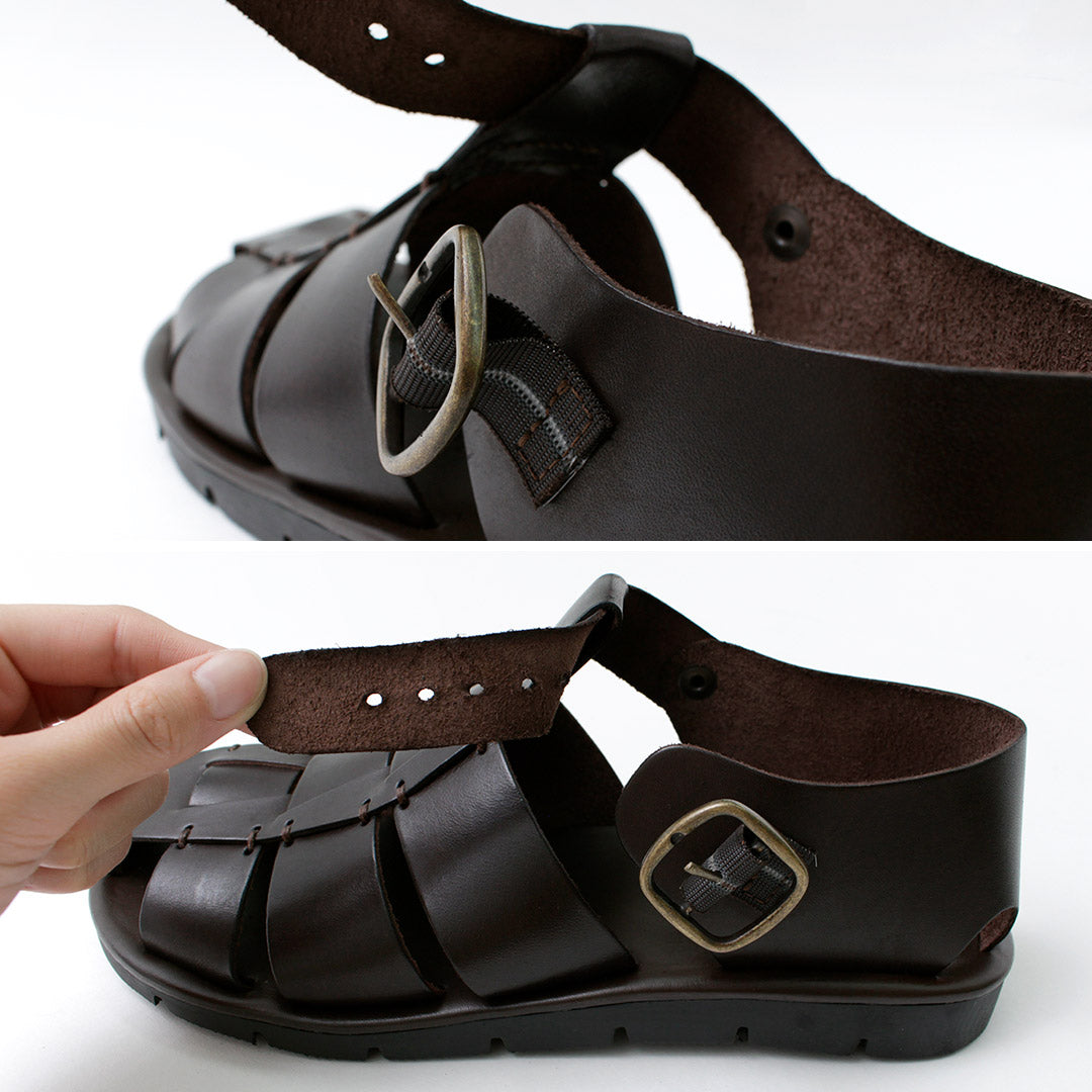 ANTICHI ROMANI / Sandales Gurkha en cuir