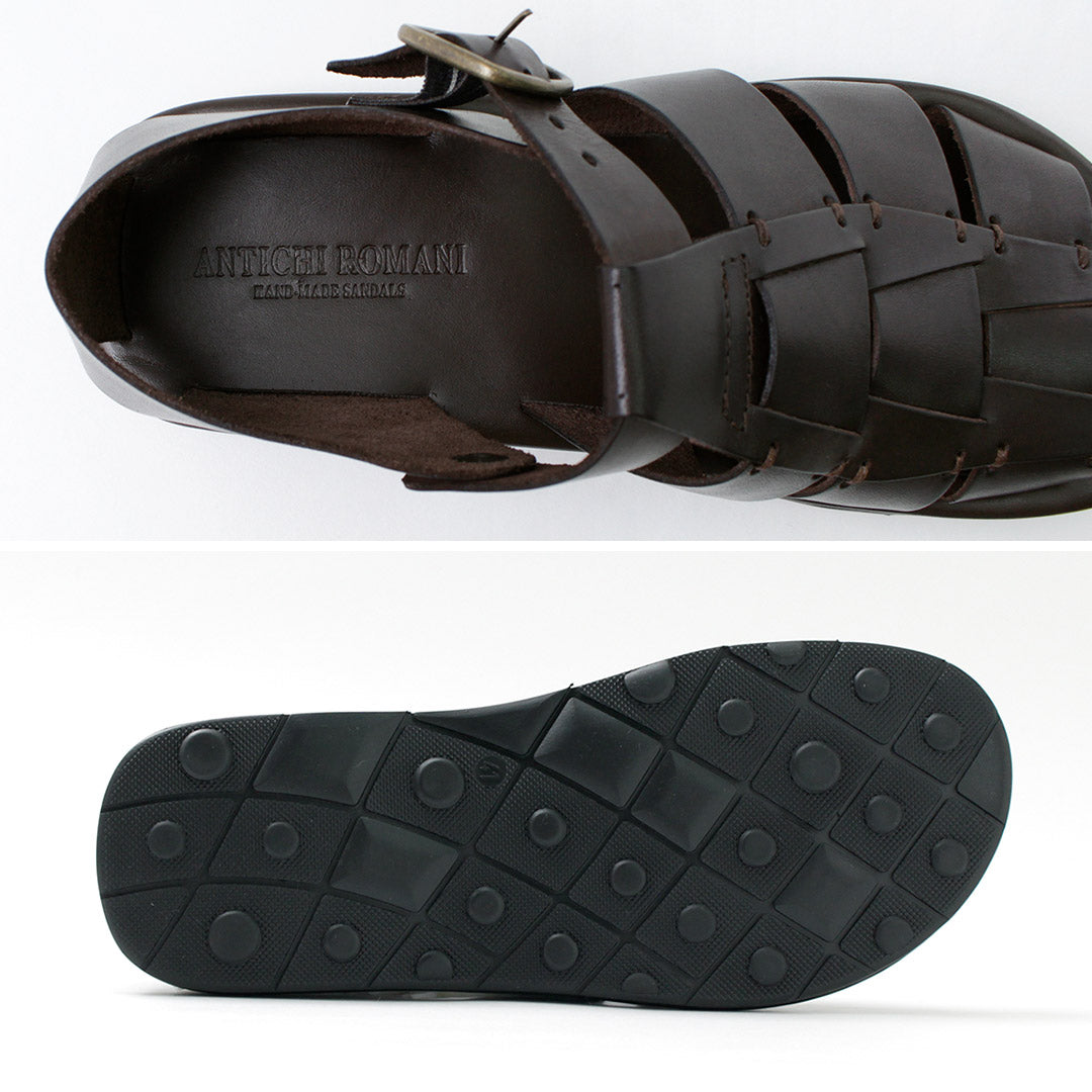ANTICHI ROMANI / Sandales Gurkha en cuir