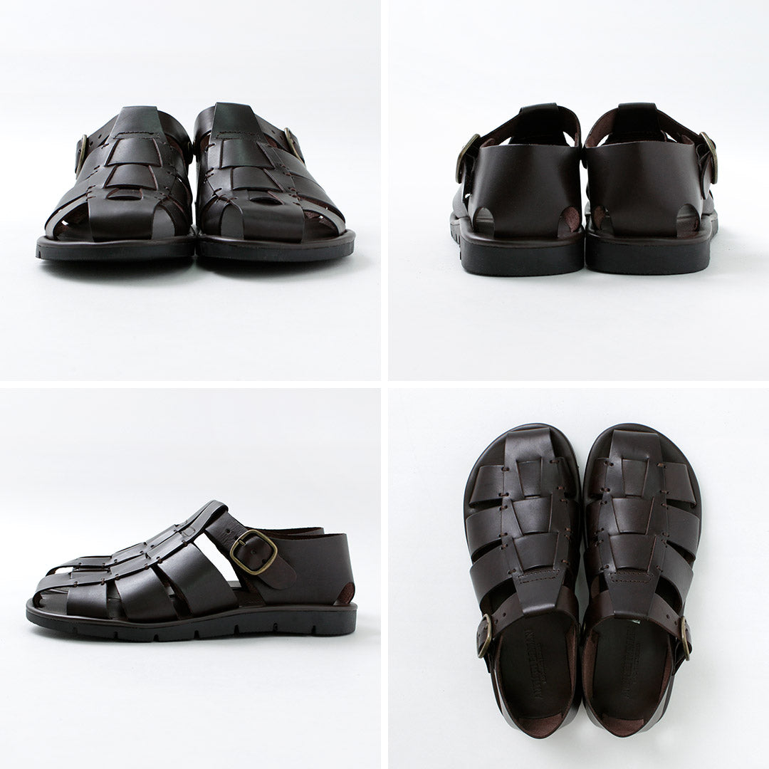 ANTICHI ROMANI / Sandales Gurkha en cuir