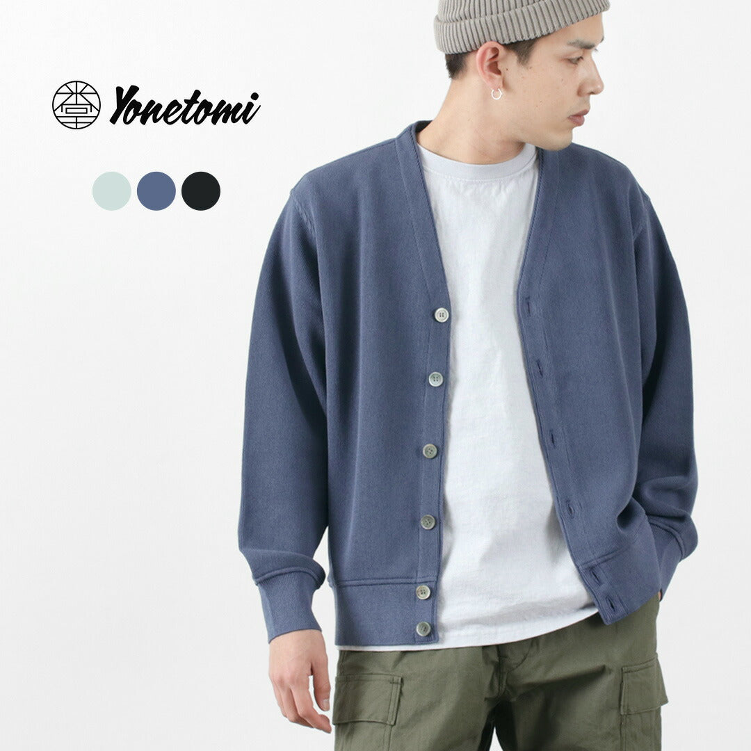 YONETOMI NEW BASIC / Gima Cotton Knit Cardigan