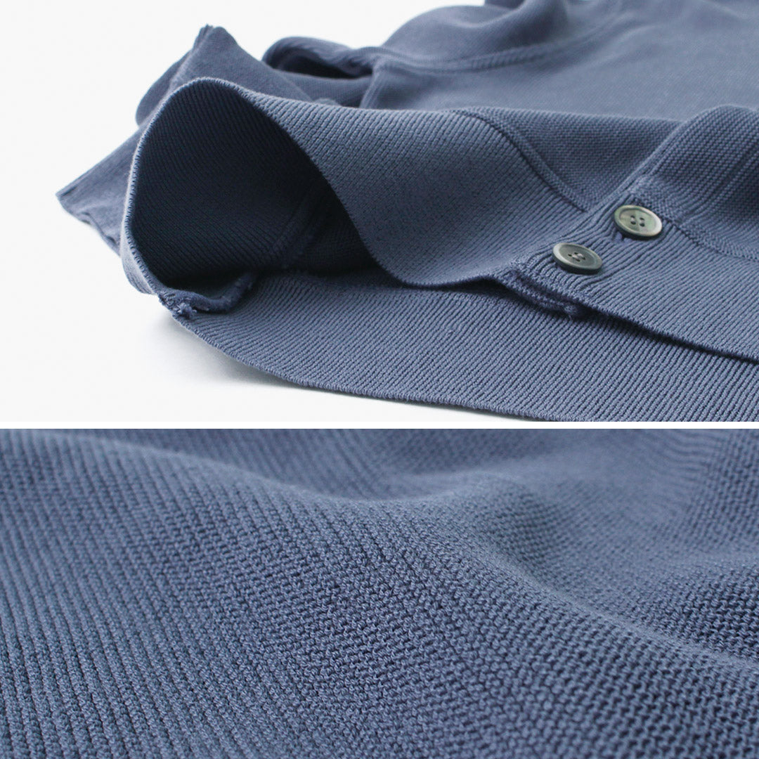 YONETOMI NEW BASIC / Gima Cotton Knit Cardigan