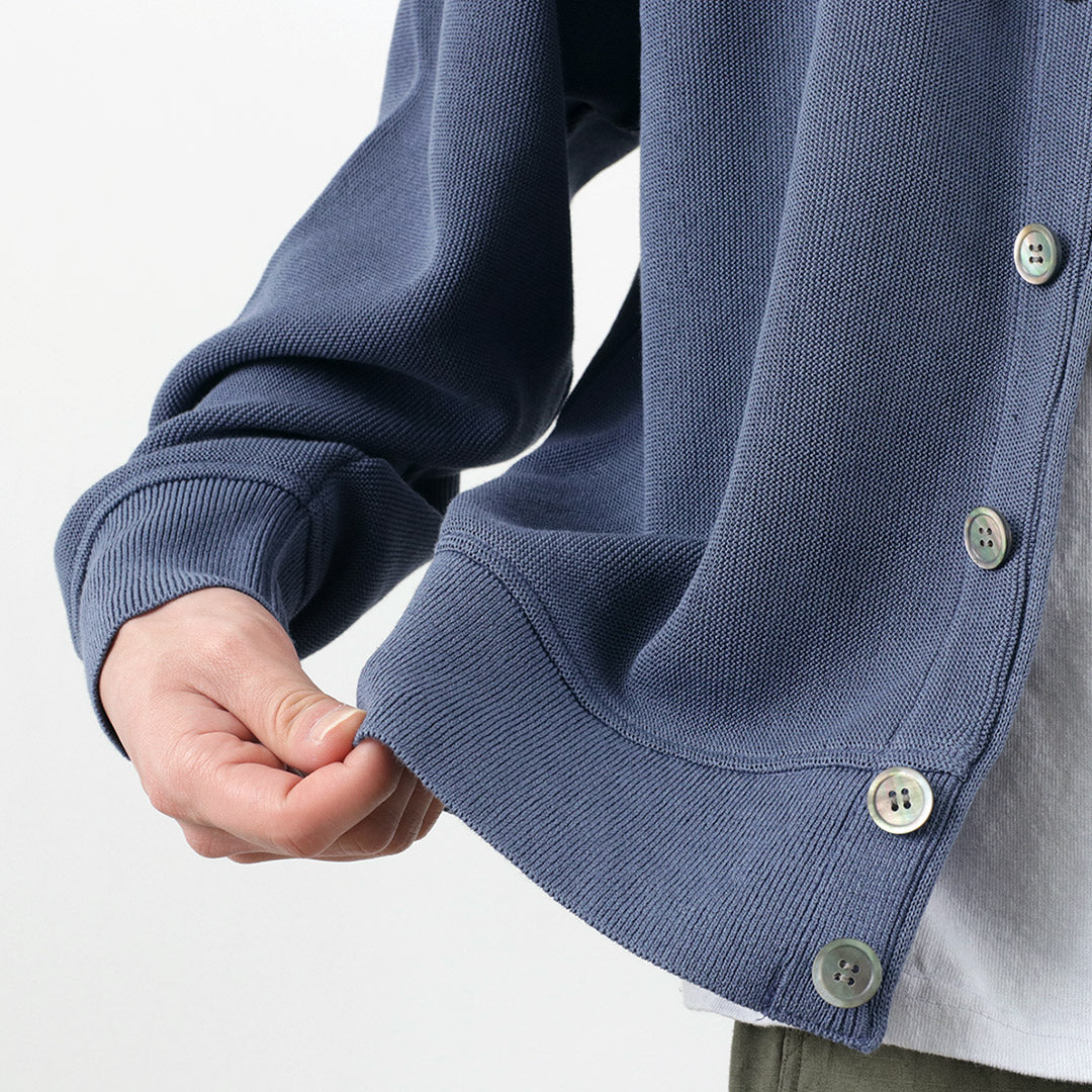 YONETOMI NEW BASIC / Gima Cotton Knit Cardigan