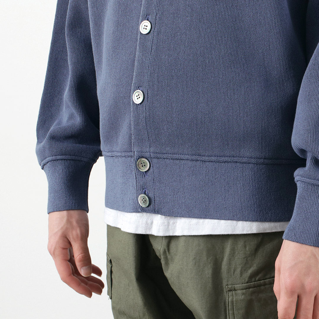 YONETOMI NEW BASIC / Gima Cotton Knit Cardigan