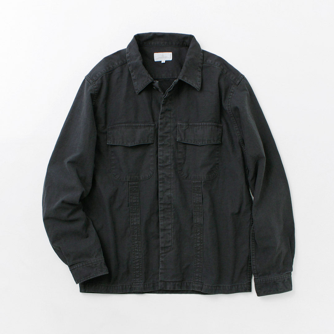 JAPON BLEU JEANS / CODE:ARGENT RJB4371S Veste de fatigue militaire