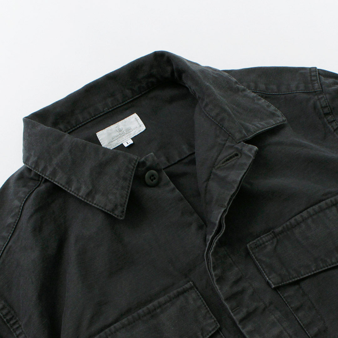 JAPON BLEU JEANS / CODE:ARGENT RJB4371S Veste de fatigue militaire