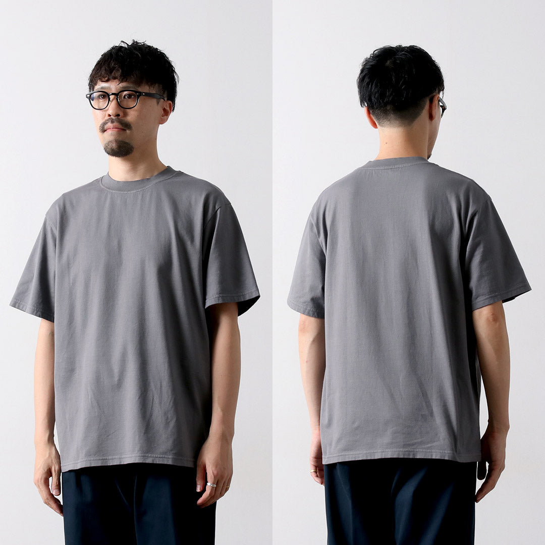 YONETOMI NEW BASIC / Pack Camiseta teñido en prenda