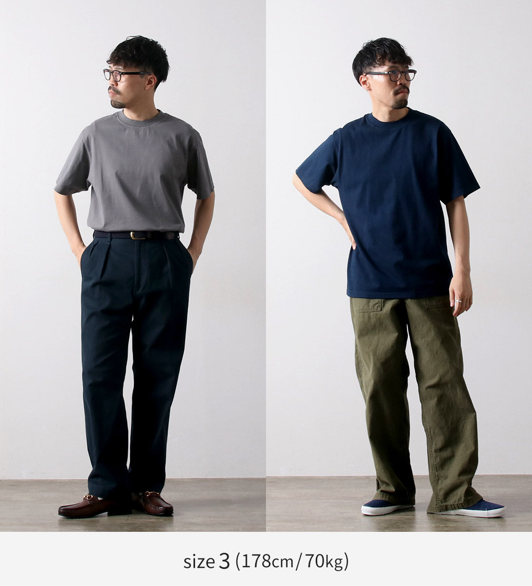 YONETOMI NEW BASIC / Pack Camiseta teñido en prenda