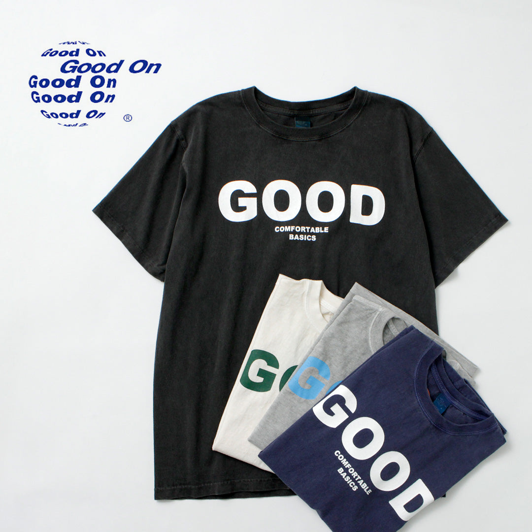 GOOD ON / GOOD ON 徽标短袖 T 恤