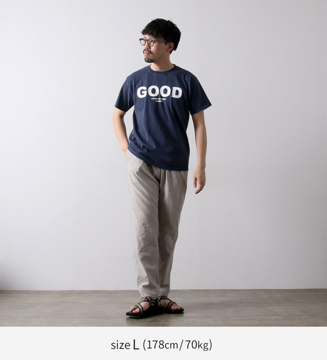 GOOD ON / GOOD ON 徽标短袖 T 恤