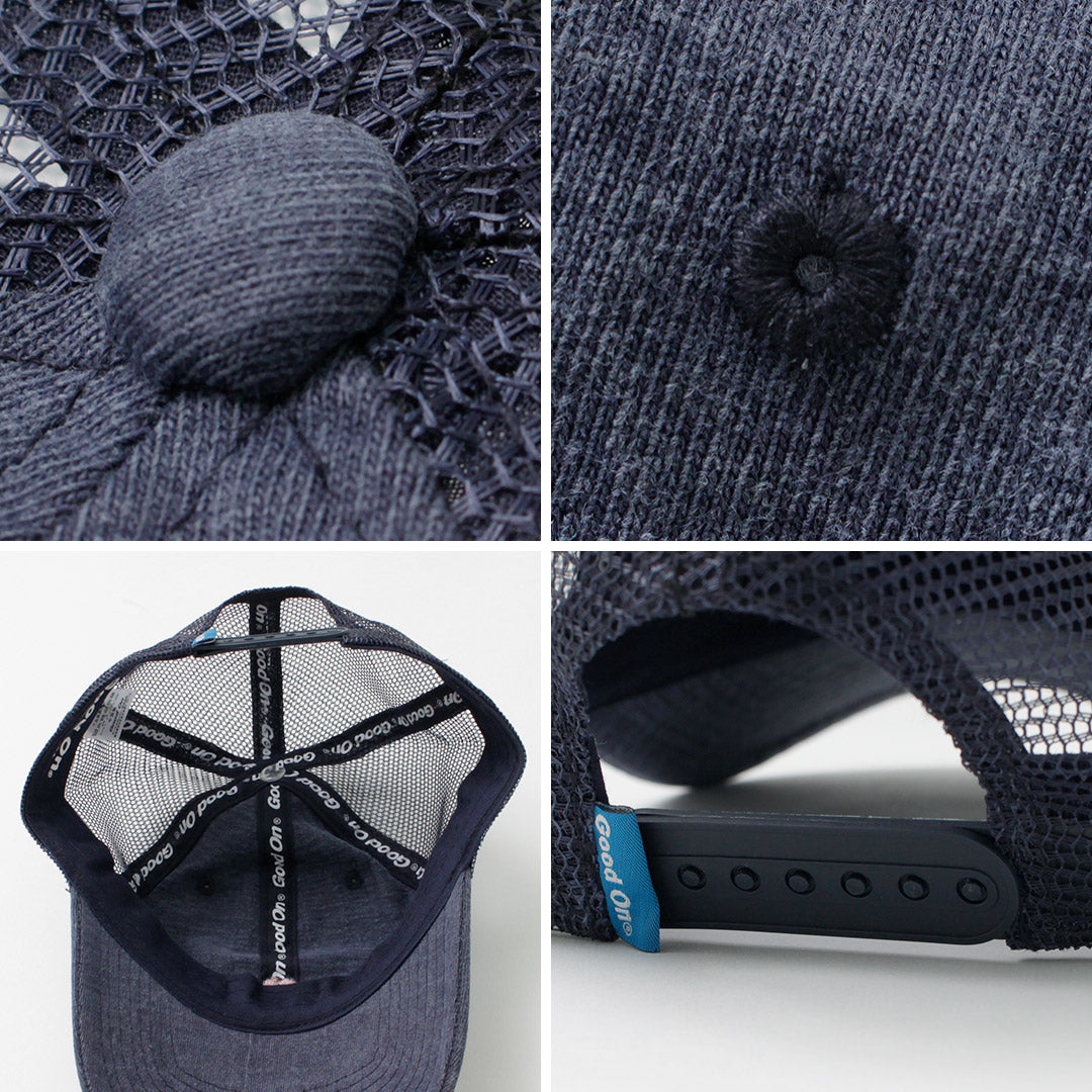 GOOD ON / TEE 網帽 GOOD ON 刺繡
