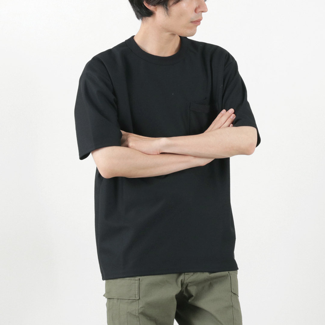 MELPLE / Honeycotech La camiseta de manga corta con bolsillo ÚTIL