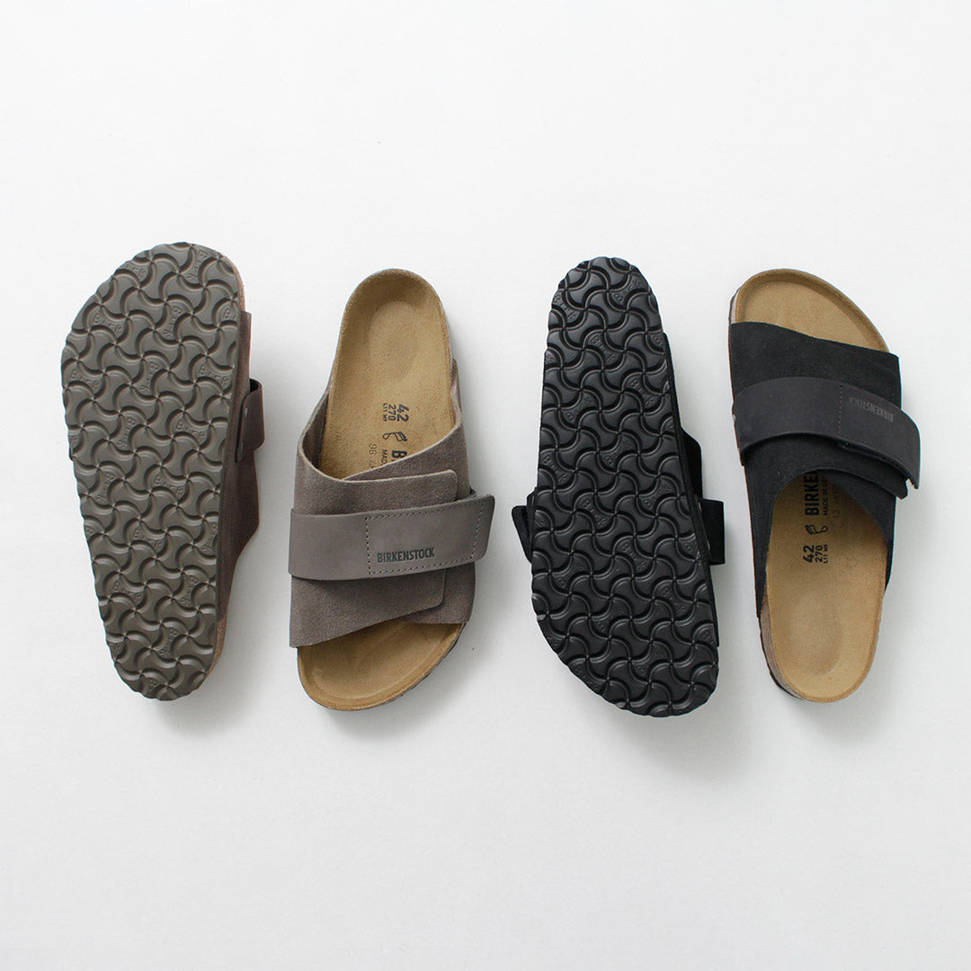 BIRKENSTOCK / Kyoto Sandales en cuir nubuck et daim