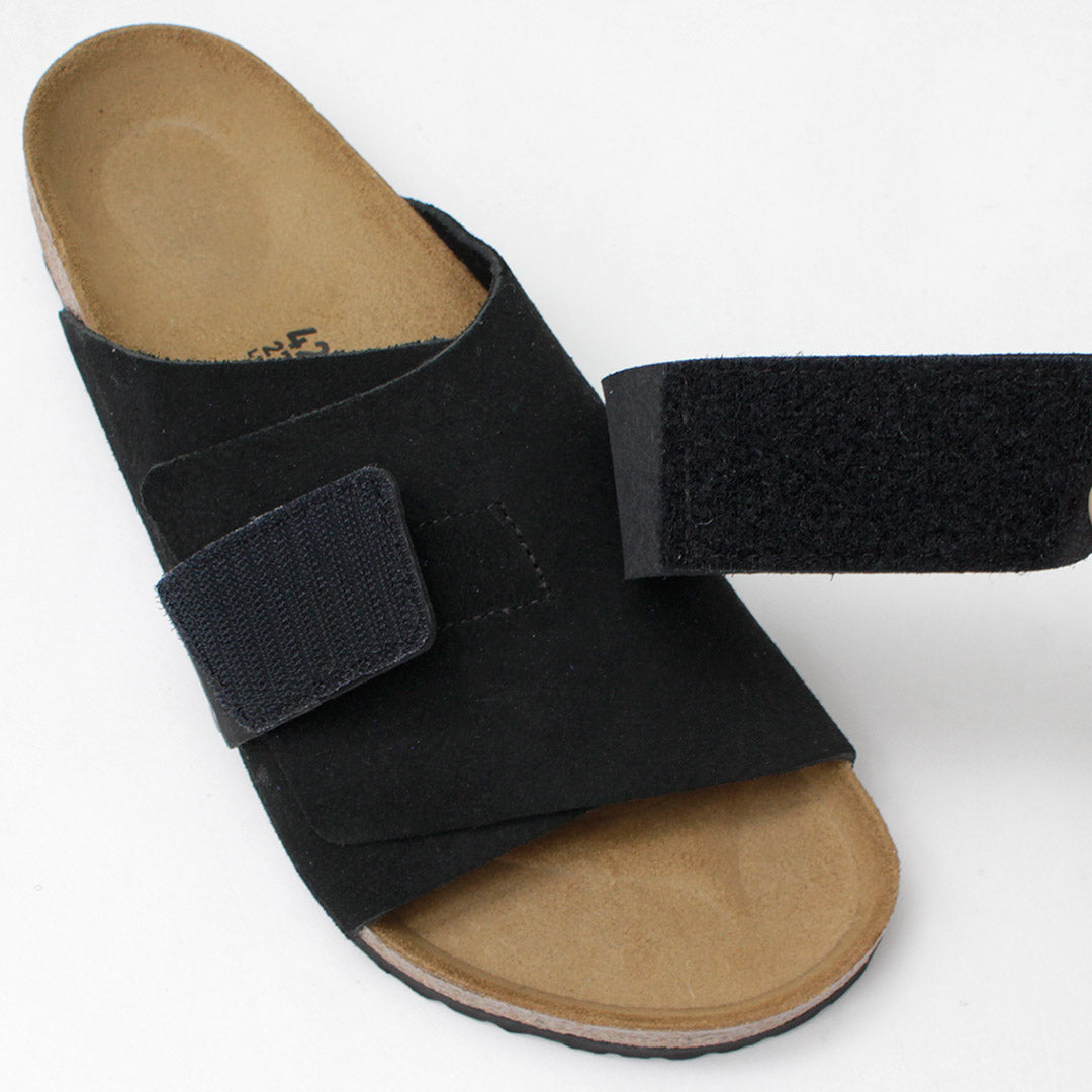 BIRKENSTOCK / Kyoto Sandales en cuir nubuck et daim