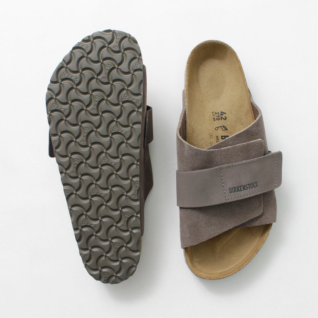 BIRKENSTOCK / Kyoto Sandales en cuir nubuck et daim