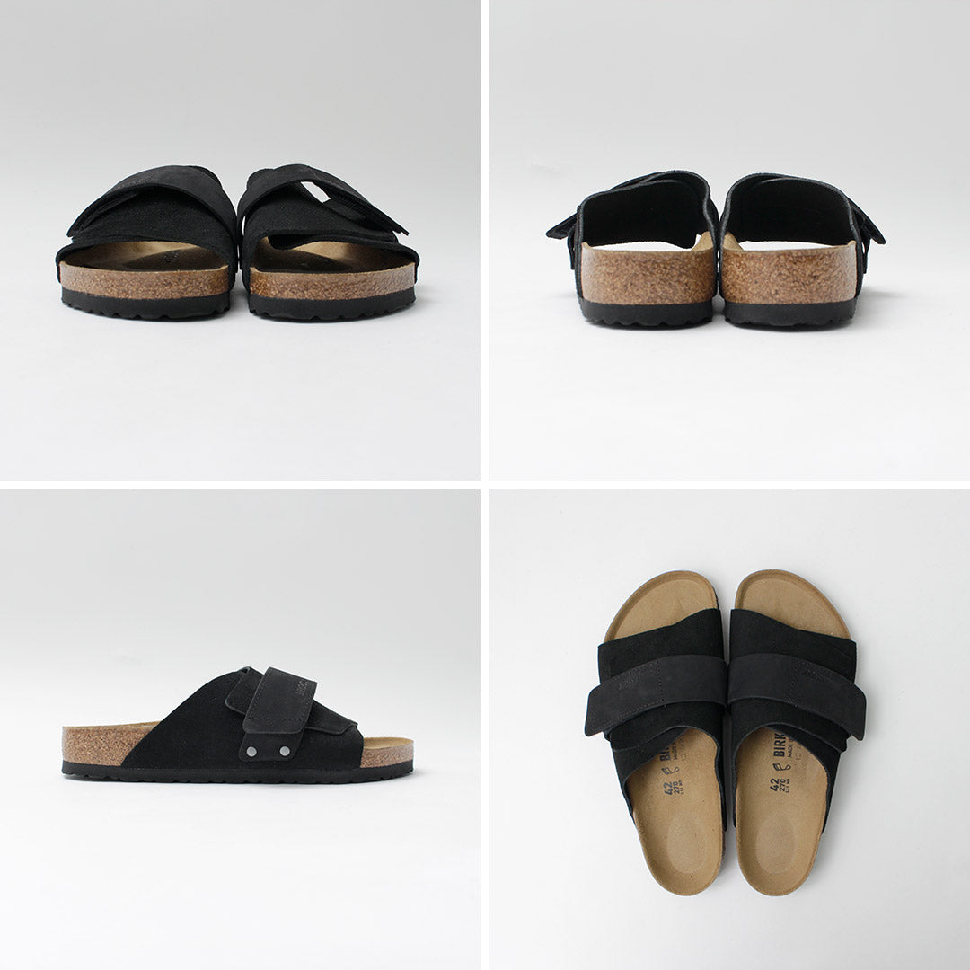 BIRKENSTOCK / Kyoto Sandales en cuir nubuck et daim