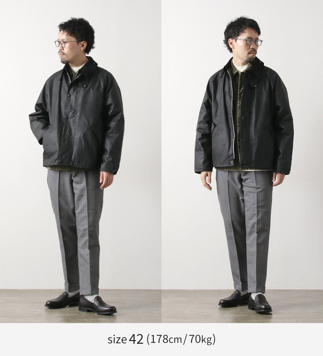 BARBOUR / 超大运输蜡夹克