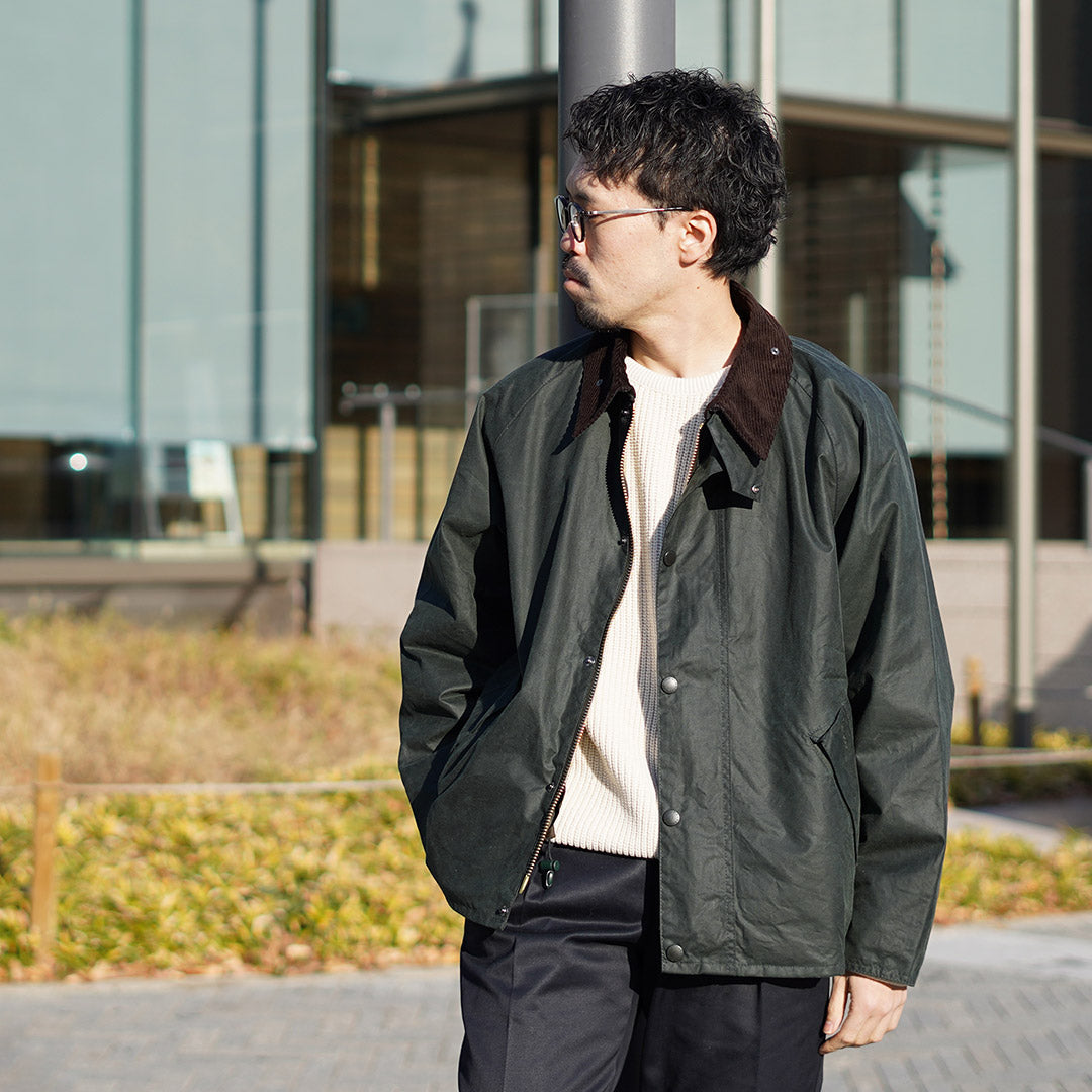 BARBOUR / 超大运输蜡夹克
