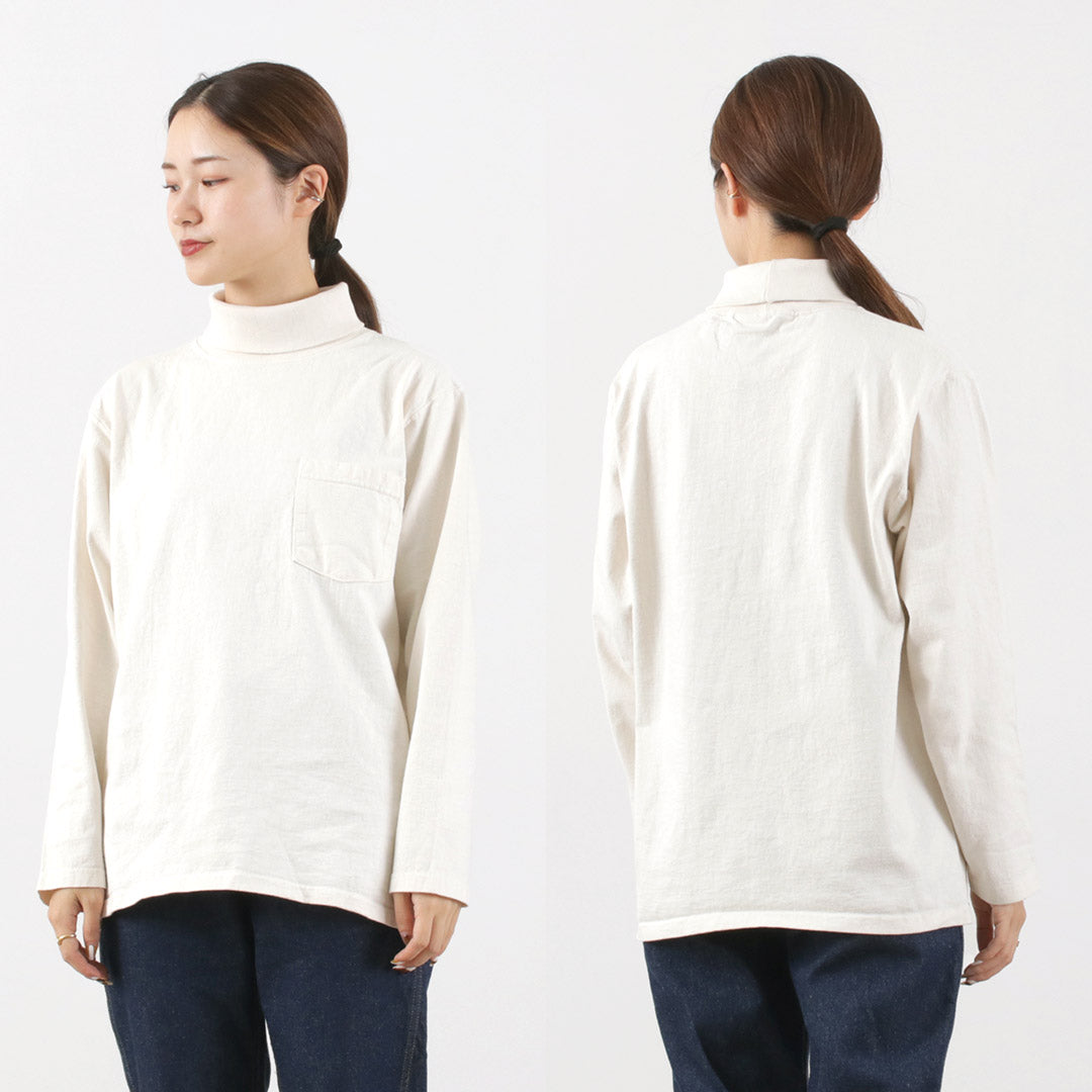 GOODWEAR / 긴팔 터틀넥 포켓티
