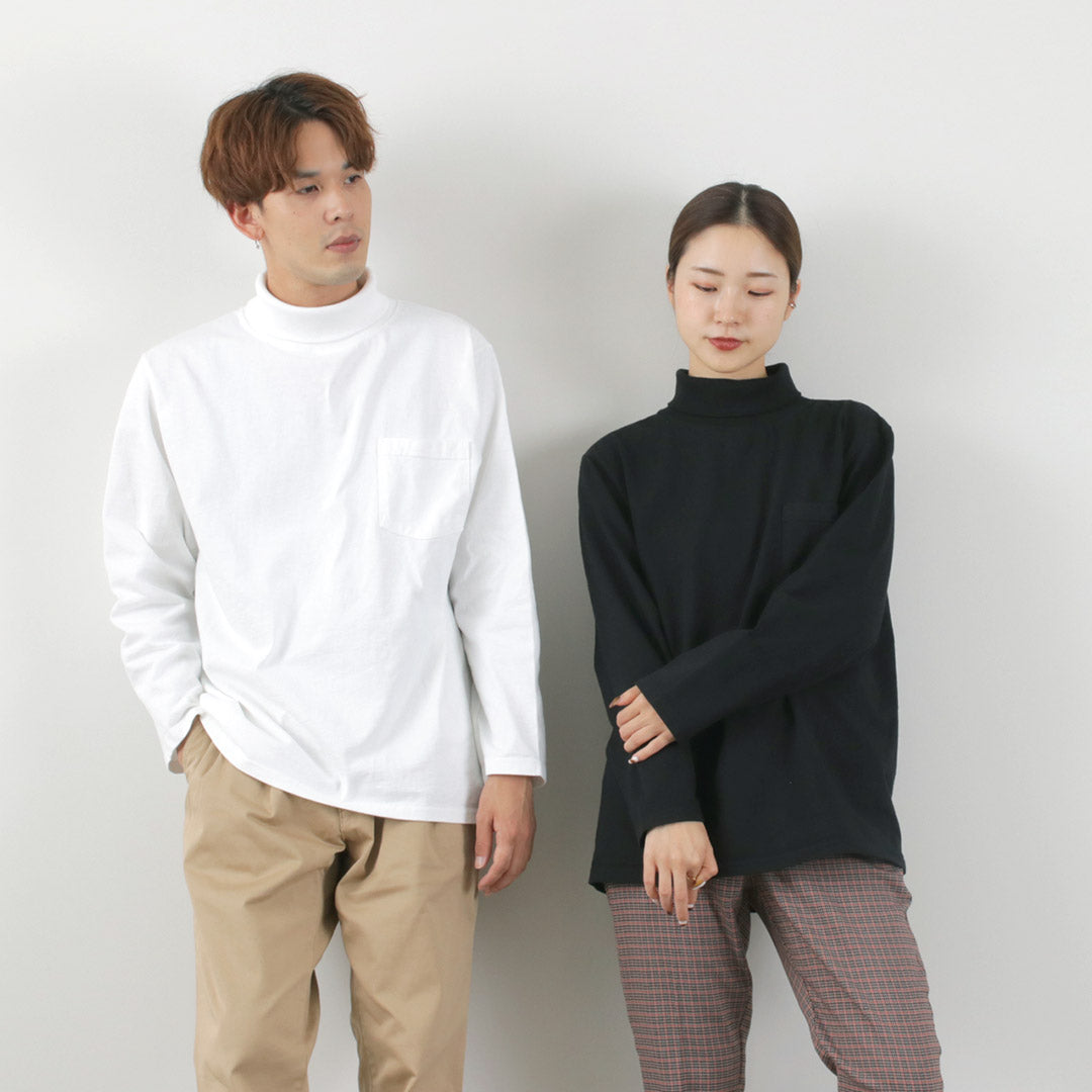 GOODWEAR / 긴팔 터틀넥 포켓티