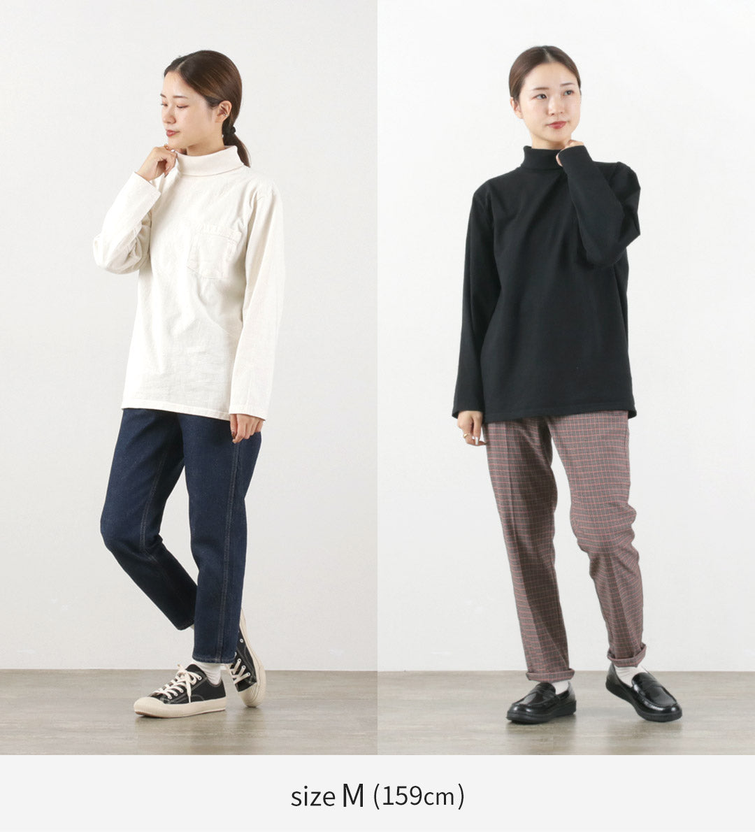 GOODWEAR / 긴팔 터틀넥 포켓티