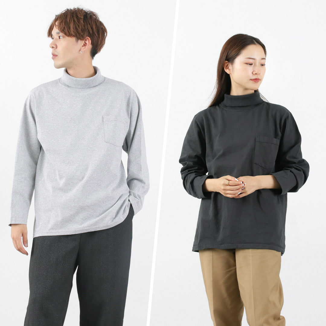 GOODWEAR / 긴팔 터틀넥 포켓티