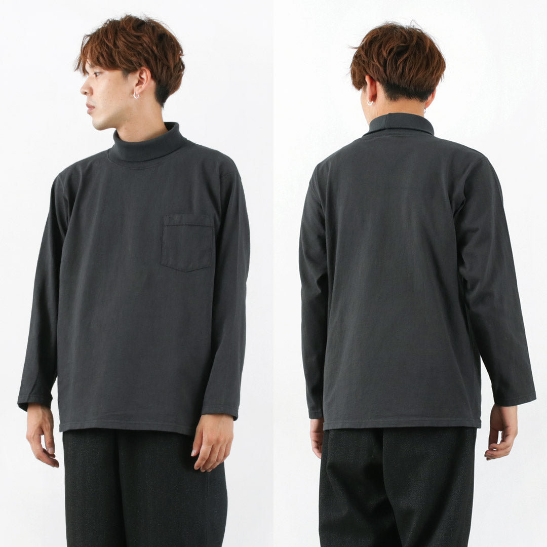 GOODWEAR / 긴팔 터틀넥 포켓티
