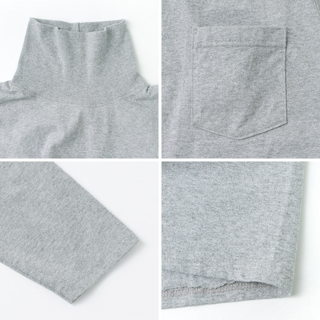 GOODWEAR / 긴팔 터틀넥 포켓티